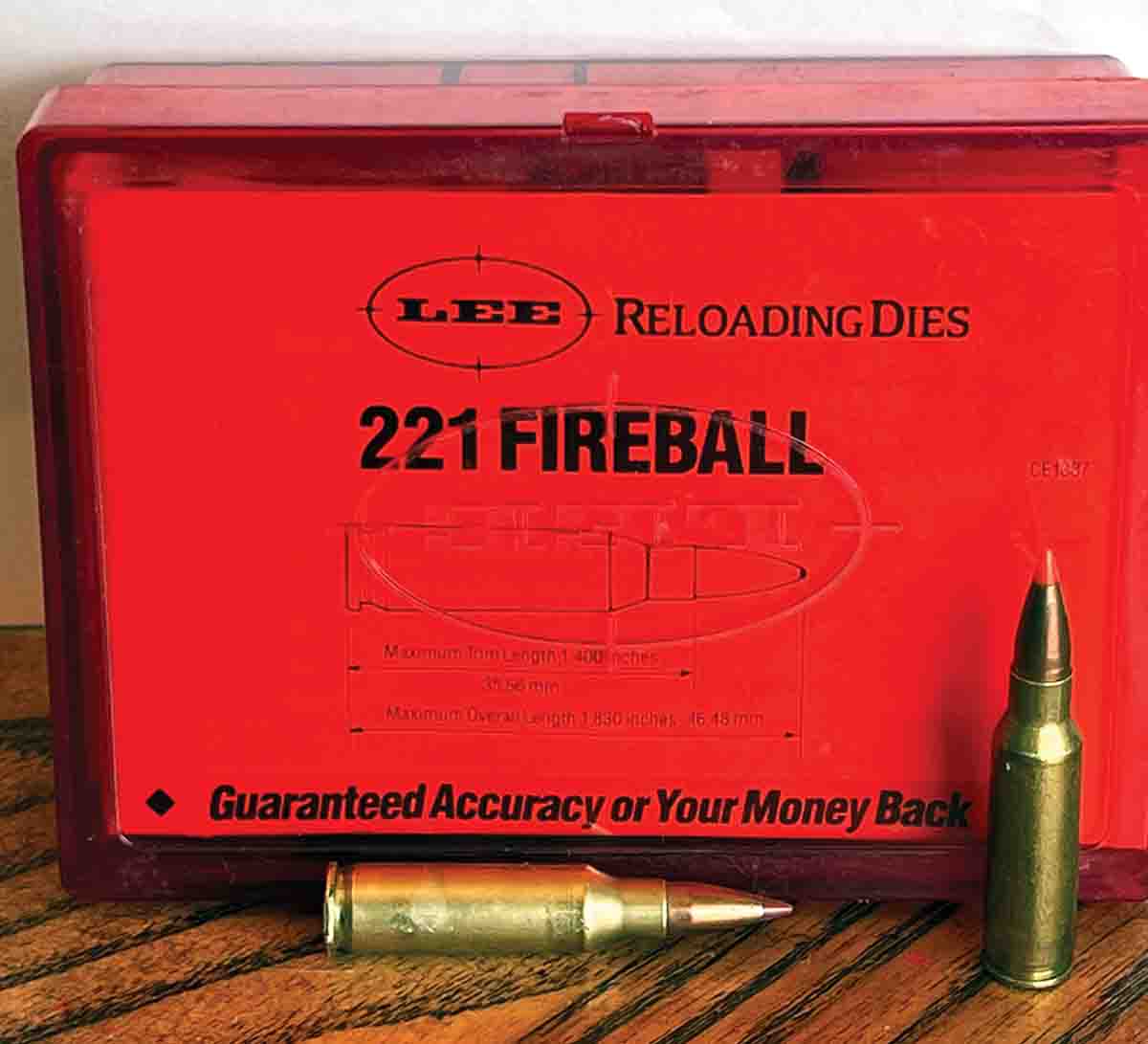 A set of Lee Precision Reloading Dies was used for sizing the brass and seating the bullets.